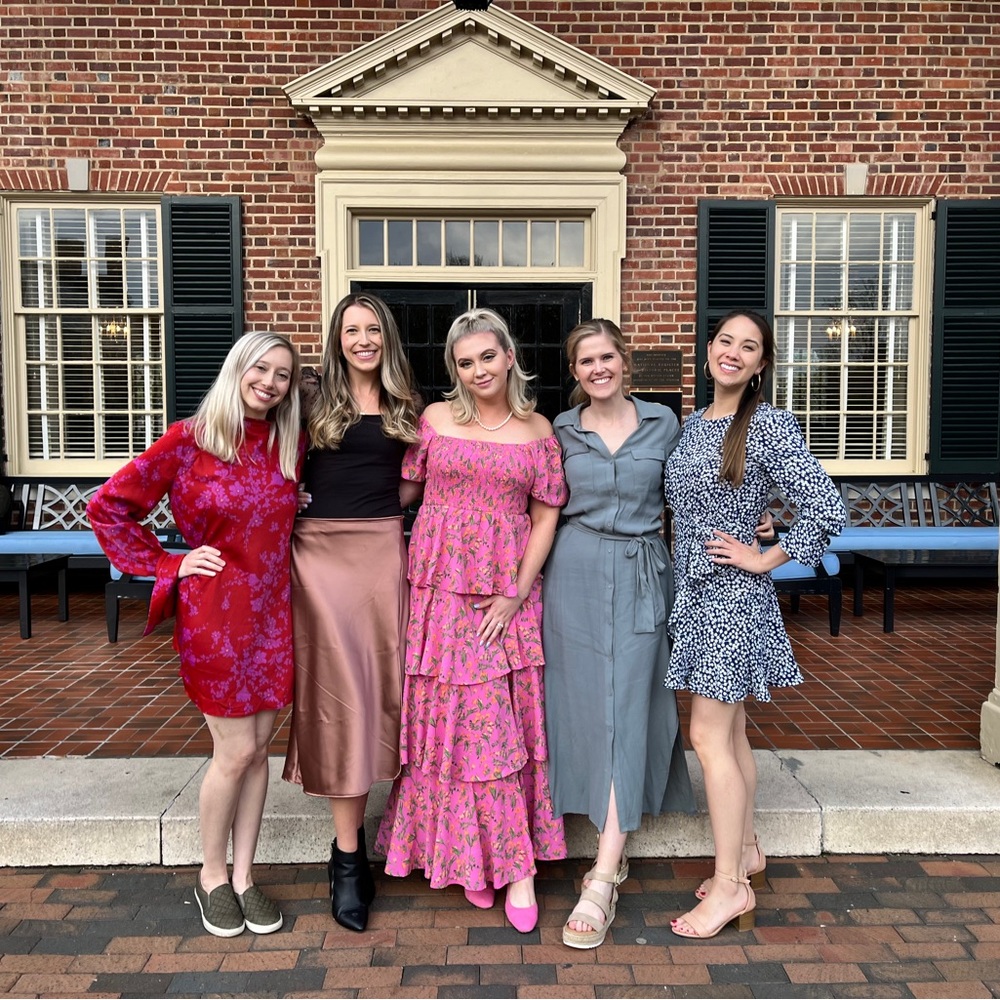 Floral smocked maxi dress